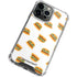 Bouffants and Broken Hearts Cute Burgers iPhone 14 Pro Clear Case